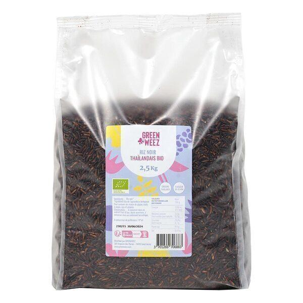 Riz noir thaïlandais bio 2,5kg