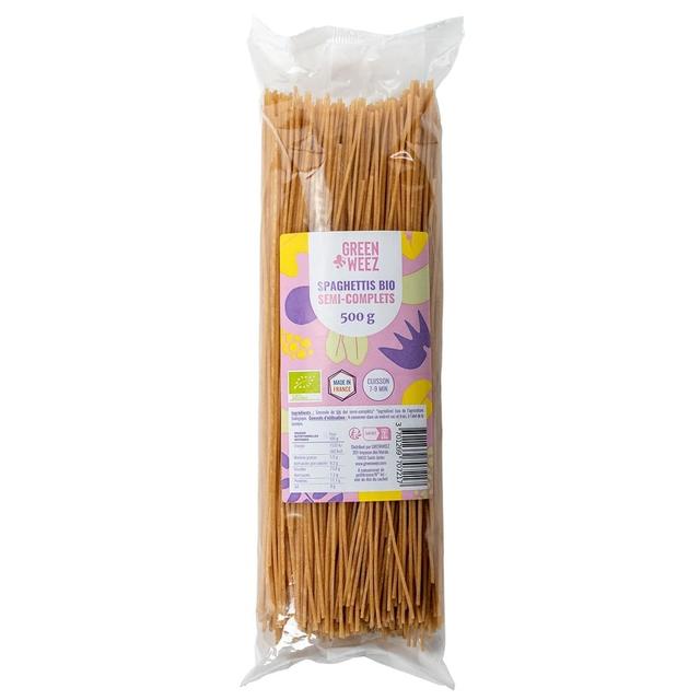 Spaghettis bio semi-complets 500g