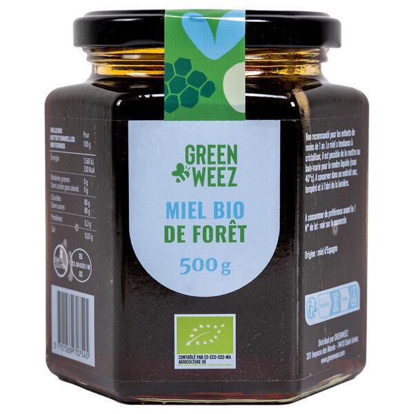 Miel de forêt bio Espagne 500g