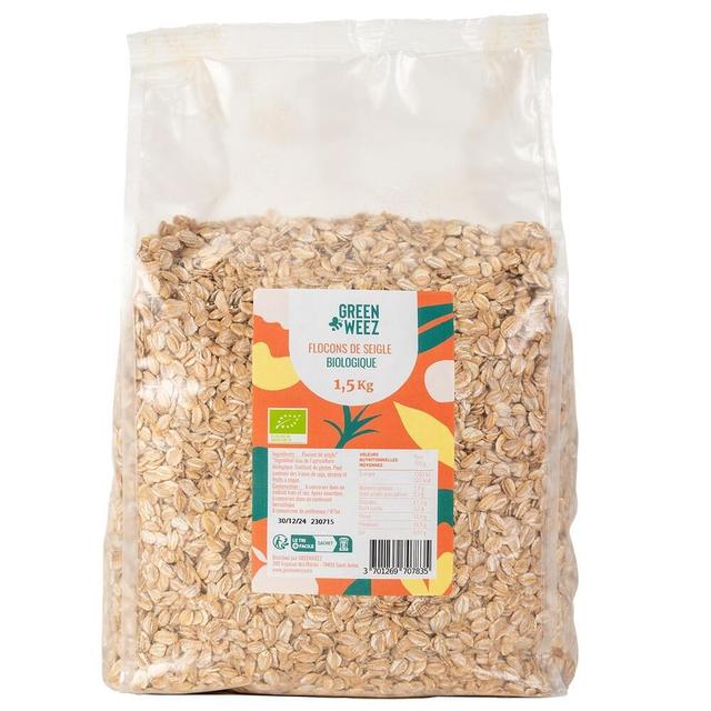 Flocons de seigle bio 1,5kg