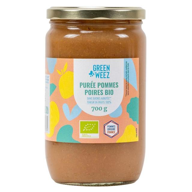 Purée pomme poire bio 700g