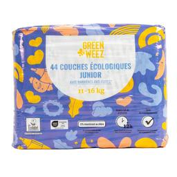 Couches écologiques T5 Junior 11-16kg anti-fuites x44