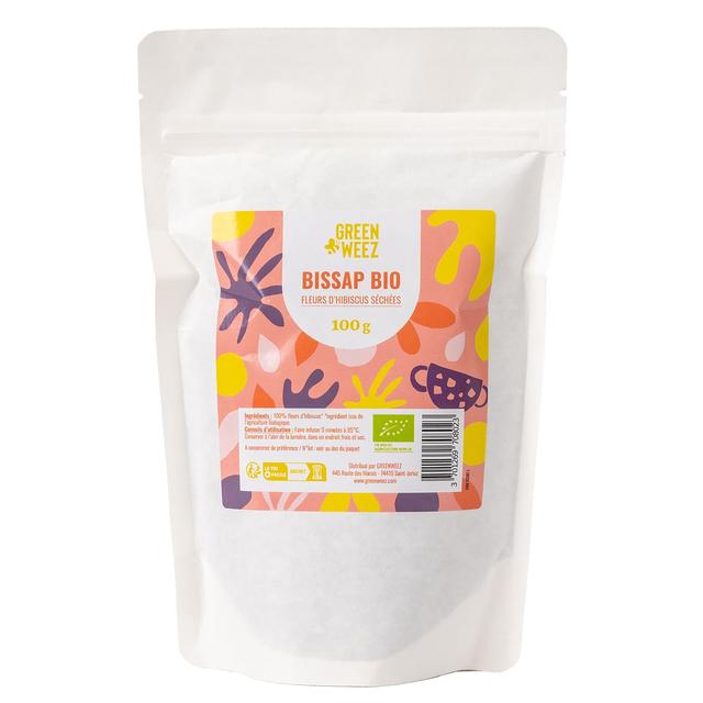 Bissap bio Fleurs d'hibiscus séchées 100g