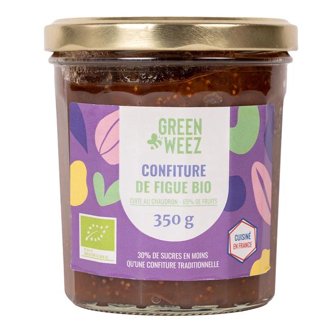 Confiture de figues bio 350g