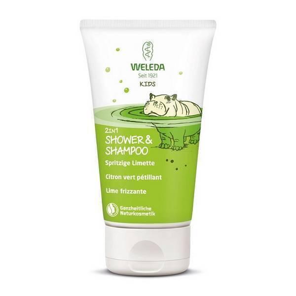 Crème de douche 2-en-1 enfants citron vert pétillant 150ml