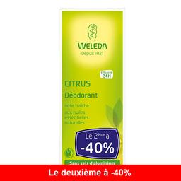 Lot de 2 x Déodorant au Citrus 100ml