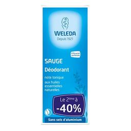 Lot de 2x déodorant à la sauge 100ml