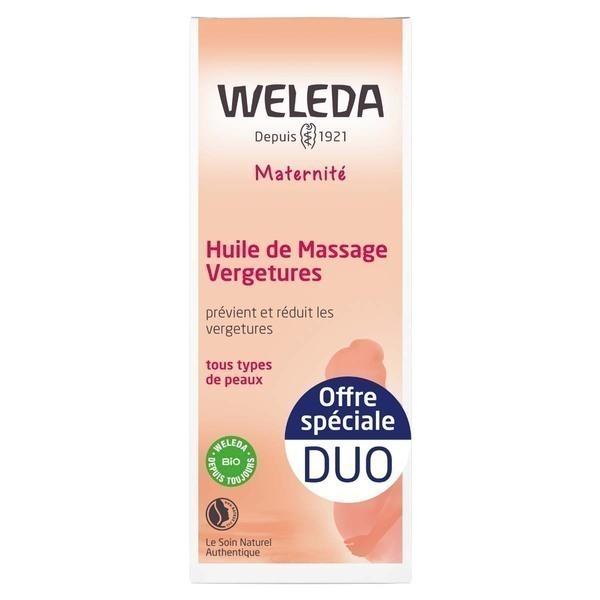 Duo Huile de Massage Vergetures 2x100ml