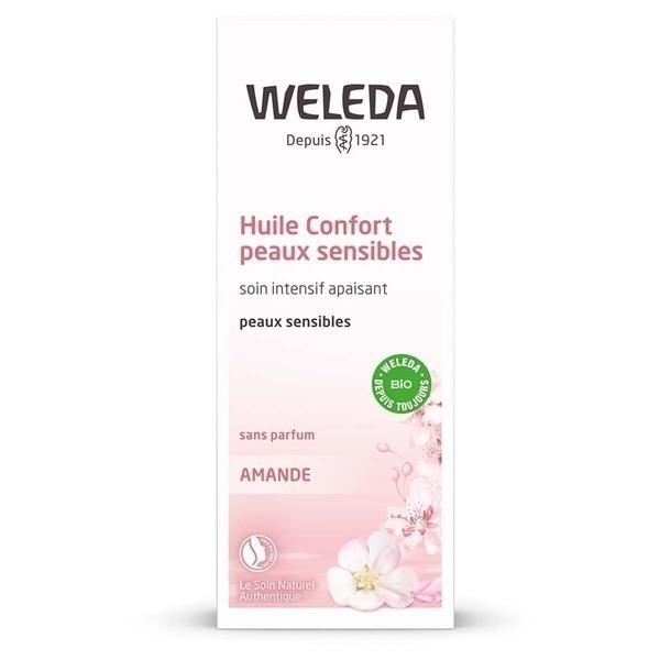 Huile confort peaux sensibles à l'amande 50ml