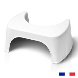 Tabouret physiologique de toilette en plastique recyclé