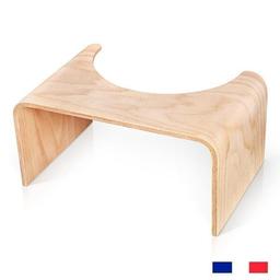 Tabouret physiologique de toilette en bois