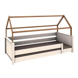 Lit au sol cabane Montessori barrière simple KASVA