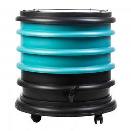 Lombricomposteur WormBox 3 Plateaux Turquoise, 48L