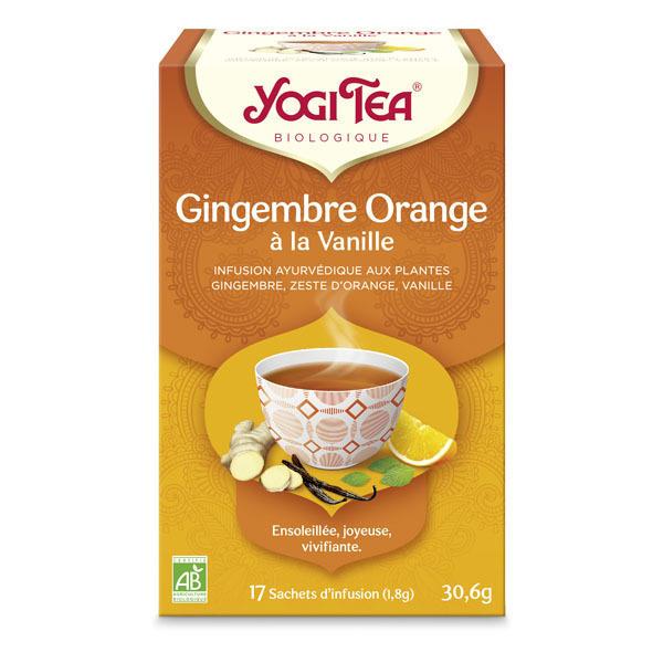 Infusions Gingembre Orange Vanille 17 sachets