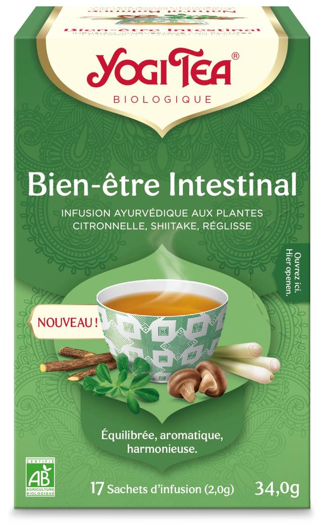 Infusion bien être intestinal 17 sachets