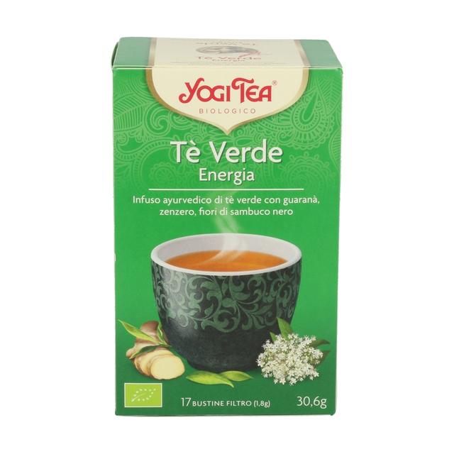 Énergie du thé vert 17 sachets infuseurs