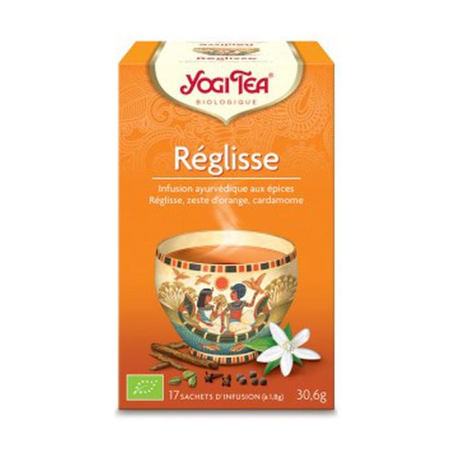 Infusion ayurvédique de réglisse 17 sachets infuseurs