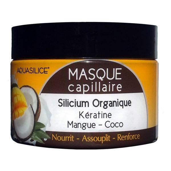 Masque capillaire silicium coco et mangue 250ml