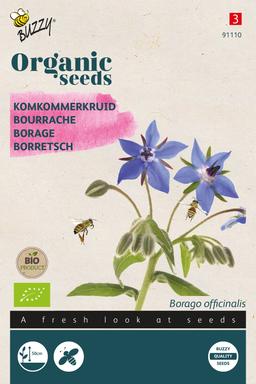 Buzzy Organic Bourrache (BIO) - Ca. 1 gr