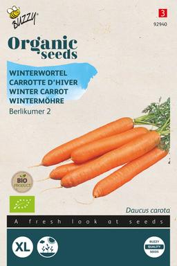 Buzzy Organic Carrotte dhiver Berlicum 2 (BIO) - Ca. 1,5 gr