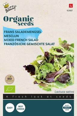 Buzzy Organic Mélange de salade Française (BIO) - Ca. 1 gr