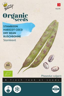 Buzzy Organic Haricot coco Kievit low(BIO) - Ca. 15 gr