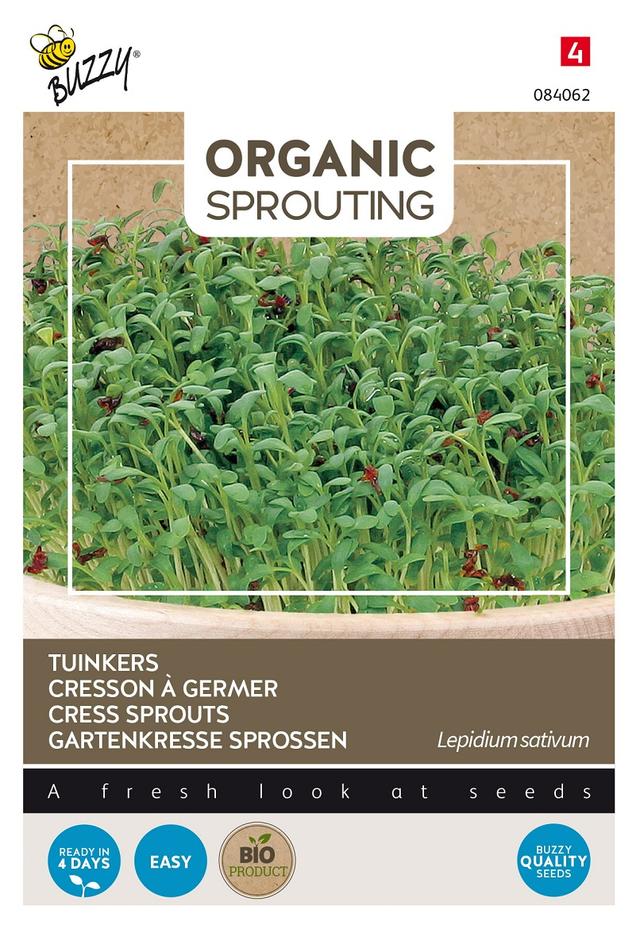 Buzzy Organic Sprouting Cressonette (BIO) - Ca. 30 gr