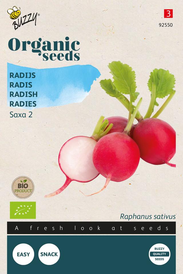 Buzzy Organic Radis Saxa 2 (BIO) - Ca. 2.5 gr