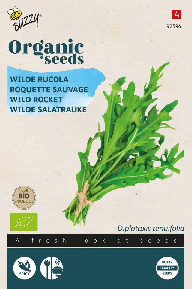 Buzzy Organic Roquette Sauvage (BIO) - Ca 0,6 gr