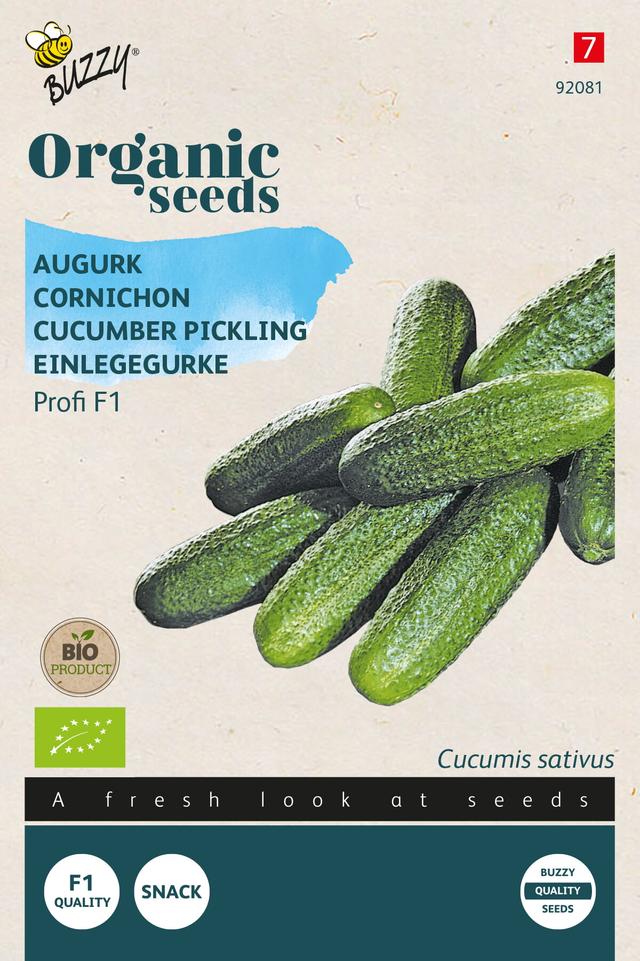 Buzzy Organic Cornichon Profi F1 (BIO) - Ca. 8 graines