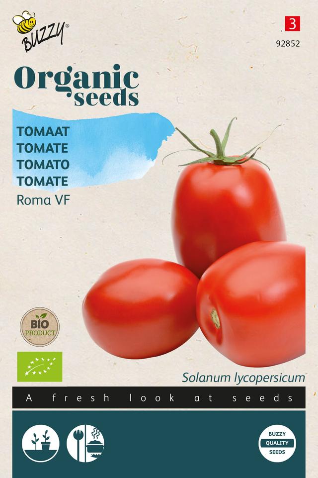 Buzzy Organic Tomate Roma VF (BIO) - Ca. 0,1 gr