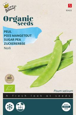 Buzzy Organic Pois mangetout Norli(BIO) - Ca. 20 gr