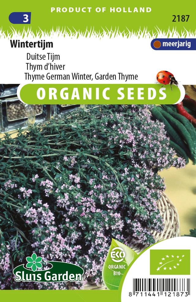 Thym d'hiver (Thymus vulg.) - Graines Biologiques - Ca. 0,15 g