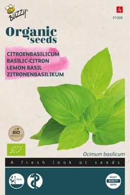 Buzzy® Organic Basilic-Citron (BIO) - Ca. 0,5 gr