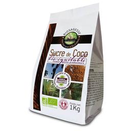 Sucre de coco équitable 1kg bio équitable