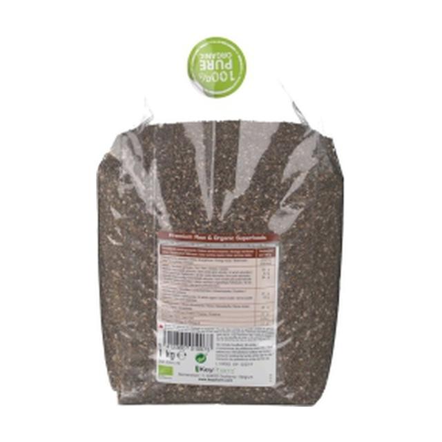 Black Chia raw seeds 1 kg