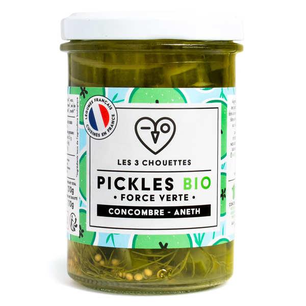 Pickles de concombre et aneth bio - Pot de 210g