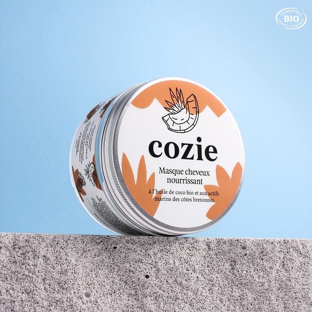 Cozie- Masque Cheveux Nourrissant à lhuile de coco bio (200 ml)