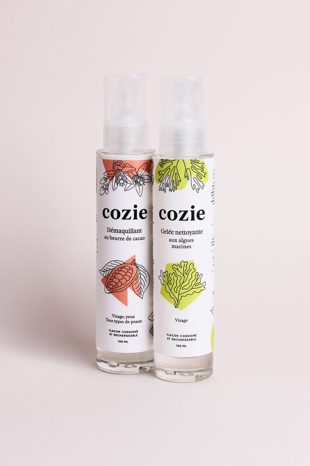 Cozie - Duo So Clean: Démaquillant & Gelée nettoyante