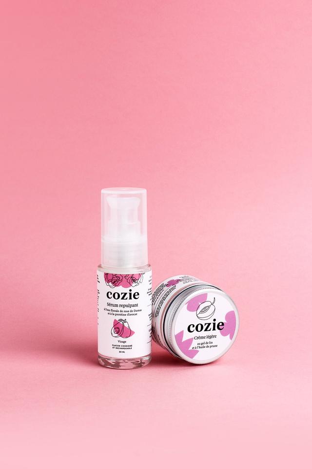 Cozie - Duo Super Glow: Serum & Crème légère