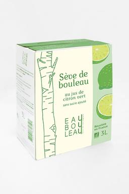 2X3L Sève de bouleau bio française au jus de citron vert