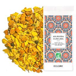 Tisane Ayurveda Curcuma en Vrac (racines coupées)