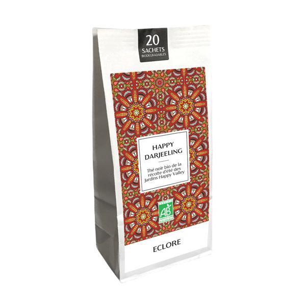 Thé noir Happy Darjeeling FTGFOP1 - 20 sachets