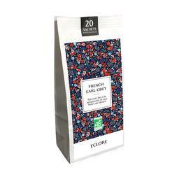 Thé noir French Earl Grey - 20 sachets (bergamote, bleuet)