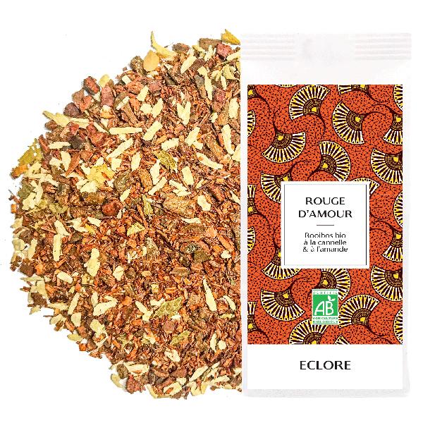 Rooibos Amande-Cannelle ROUGE D'AMOUR en Vrac