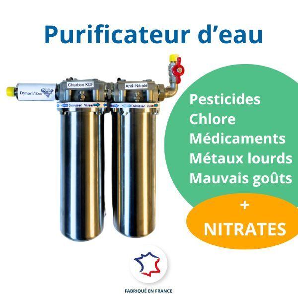 Purificateur d'eau Dynam'Eco MAX - Anti nitrates