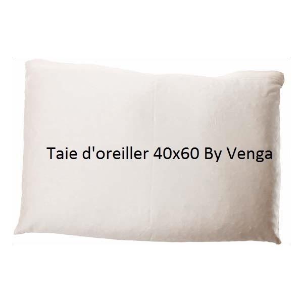 Taie d'oreiller 40 x 60 cm avec boutons