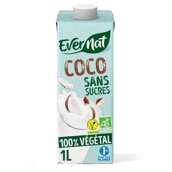 Boisson végétale coco sans sucres 1L