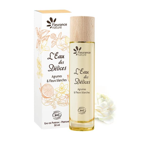 PARFUM L'EAU DES DELICES AGRUMES ET FLEURS BLANCHES