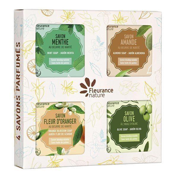 COFFRET 4 SAVONS PARFUMES